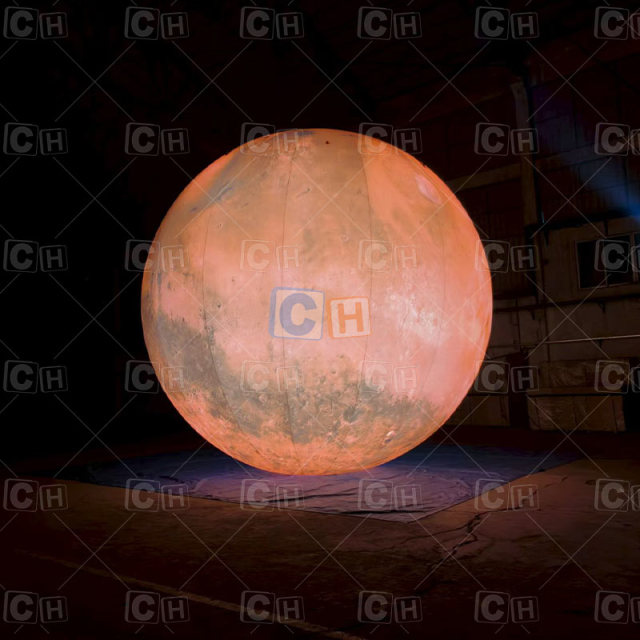Giant Inflatable Martian Inflatable Planets Mars Balloon for Event Decoration
