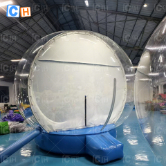 Inflatable Large Inflatable Blue Snow Globe Christmas Tent