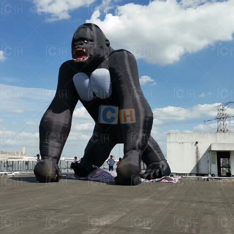 giant inflatable gorilla wild animals inflatable simulation