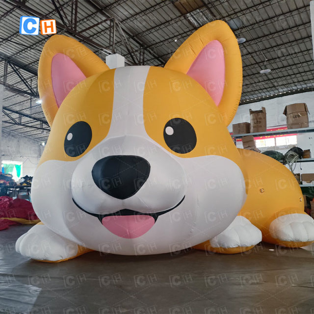 3M Infatable Dog Inflatable Pet Cartoons For Advertising