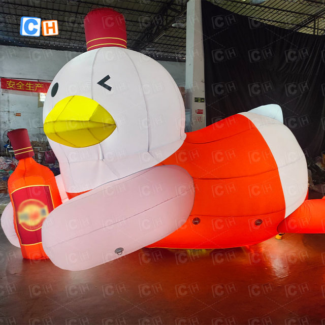 2.6m High Inflatable Duck Model Advertising