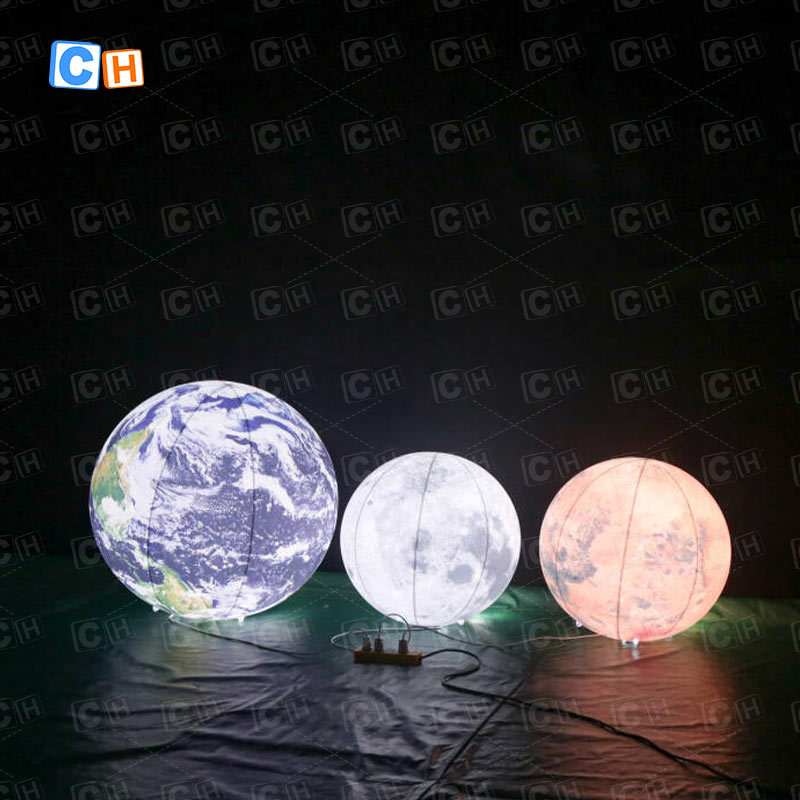 customized inflatable planets ball for event