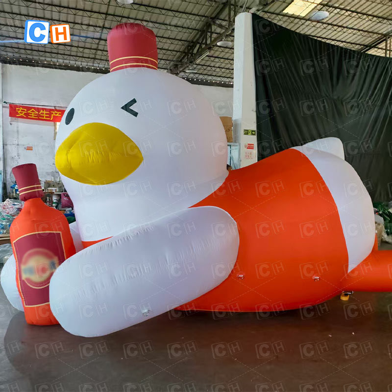 2.6m High Inflatable Duck Model Advertising