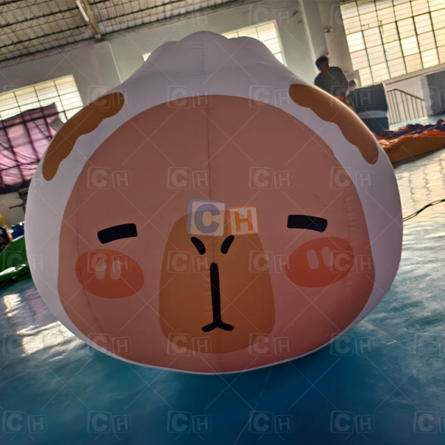 Giant Inflatable Chef Capybara Mascot decoration