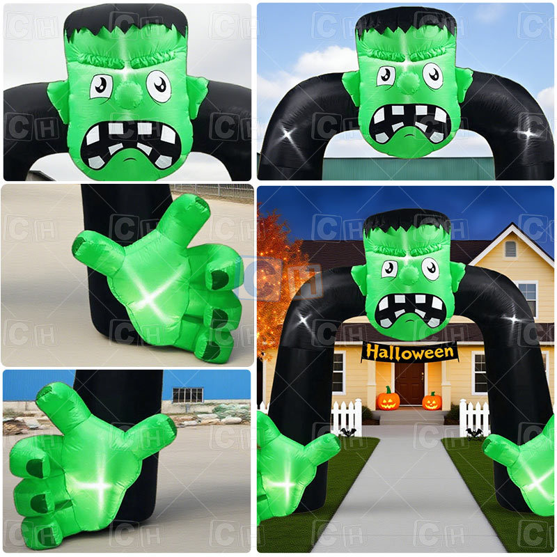 Holiday Outdoor Archway Holiday Monster Inflatables Arch