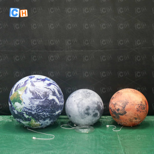 customized inflatable planets ball for event