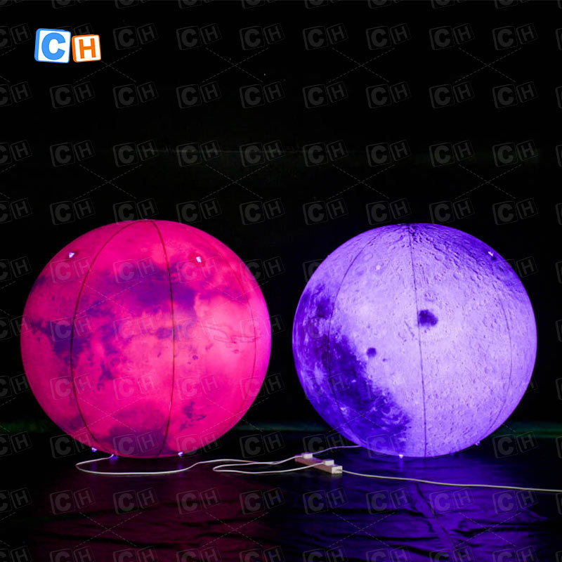 customized inflatable planets ball for event