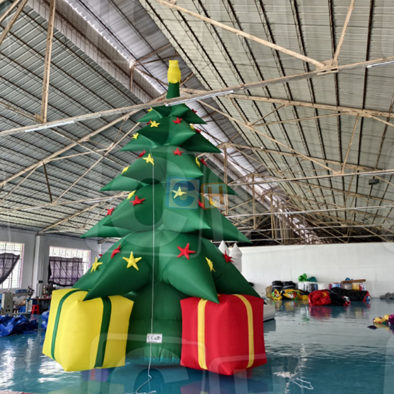 Outdoor Christmas Decorations Inflatable Christmas Tree Balloon