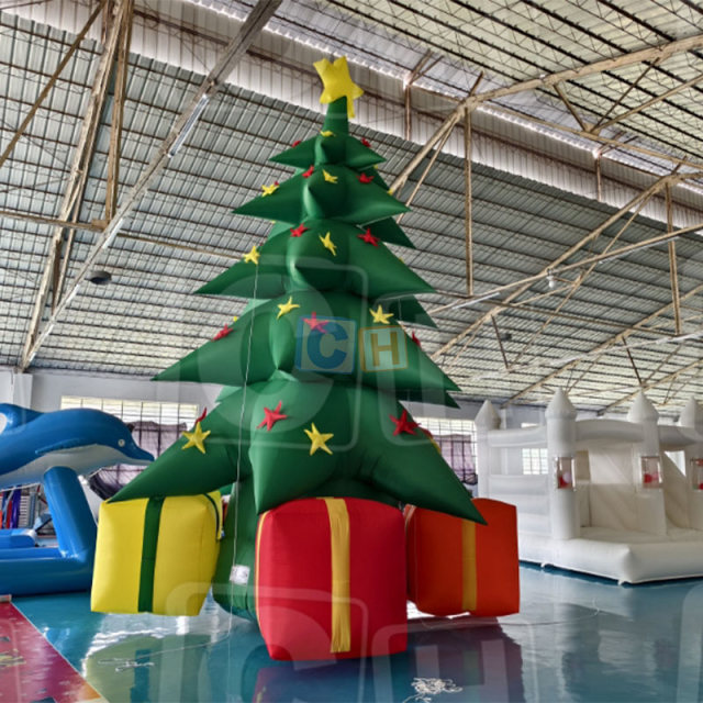 Outdoor Christmas Decorations Inflatable Christmas Tree Balloon