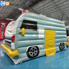 Outdoor Inflatable Ice Cream Tent Inflatable Food Truck