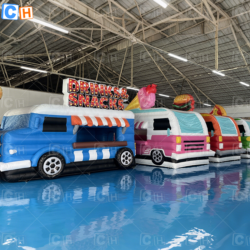 Customized Tent Inflatable Snack Exhibition Booth Truck