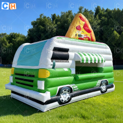 Inflatable Booth Pizza Balloons Stand Carnival Food Truck