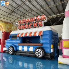 Customized Tent Inflatable Snack Exhibition Booth Truck