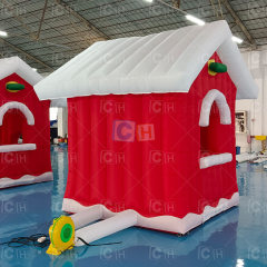 3m inflatable santa claus house for Christmas party