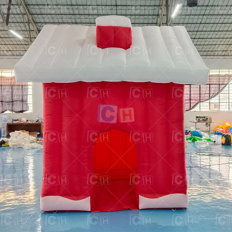 3m inflatable santa claus house for Christmas party