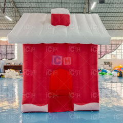 3m inflatable santa claus house for Christmas party