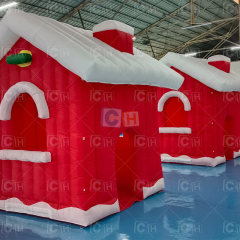 3m inflatable santa claus house for Christmas party