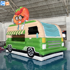 Customized inflatable Apple Pie Food Truck for Carnival Promotion