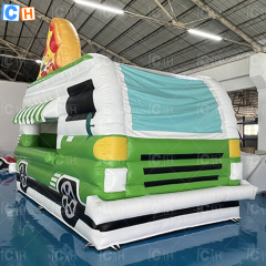 Inflatable Booth Pizza Balloons Stand Carnival Food Truck