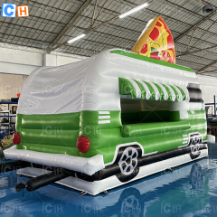 Inflatable Booth Pizza Balloons Stand Carnival Food Truck