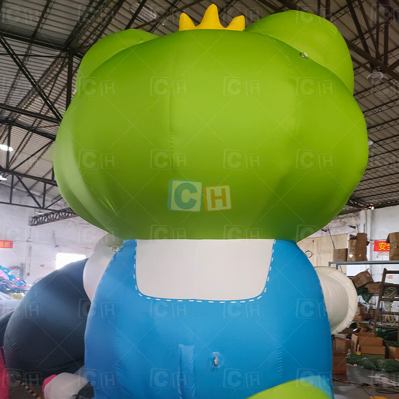 OEM ODM Giant Inflatable Decorative Frog Cartoon for Event Decoration