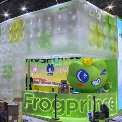 OEM ODM Giant Inflatable Decorative Frog Cartoon for Event Decoration