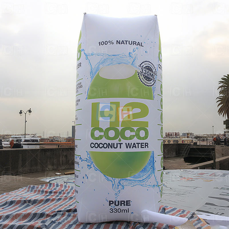 Giant Inflatable Coconut Water Bottle for Advertising