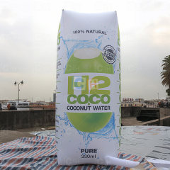 Giant Inflatable Coconut Water Bottle for Advertising
