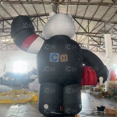 Inflatable Store Decoration Luminous Inflatable Hippo Mascot