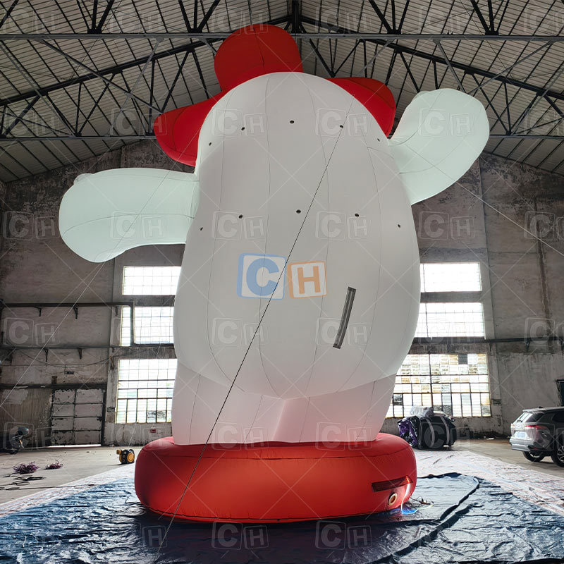 Customized Outdoor Inflatable Wine Bottle Mascot for Event