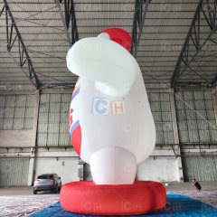 Customized Outdoor Inflatable Wine Bottle Mascot for Event