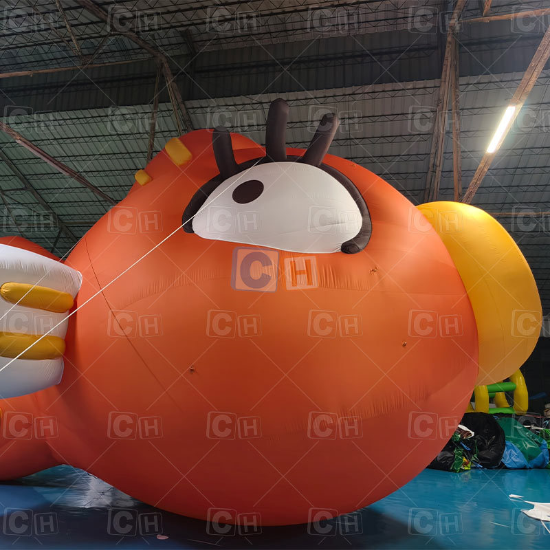 Inflatable Ugly Fish Cartoon Inflatable Decoration
