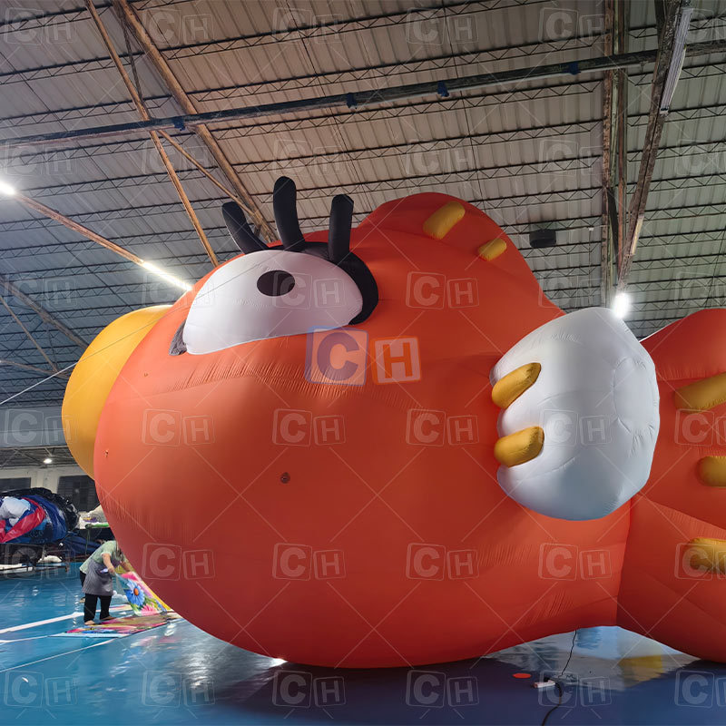 Inflatable Ugly Fish Cartoon Inflatable Decoration