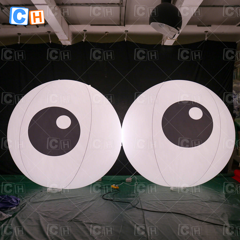 2.5M Giant Inflatable Eyeball Balloon Holiday Decoration