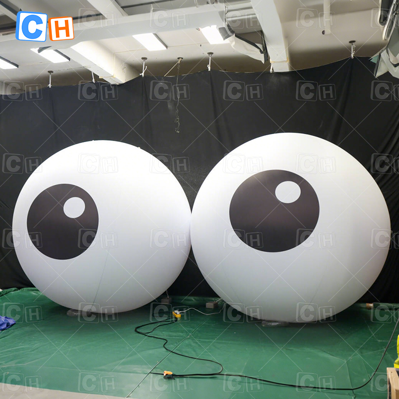 2.5M Giant Inflatable Eyeball Balloon Holiday Decoration