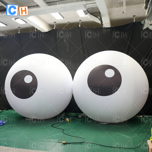 2.5M Giant Inflatable Eyeball Balloon Holiday Decoration