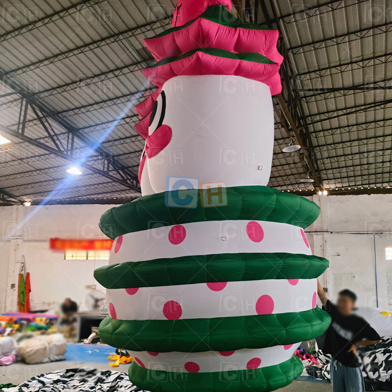 Inflatable Character Flower Mascot Model for Event Decoration