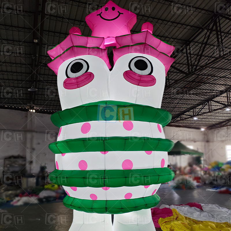 Inflatable Character Flower Mascot Model for Event Decoration