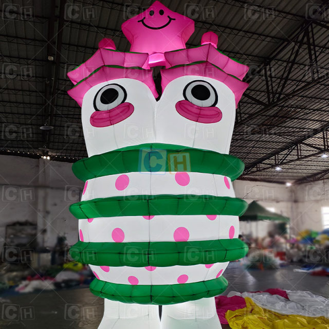 Inflatable Character Flower Mascot Model for Event Decoration