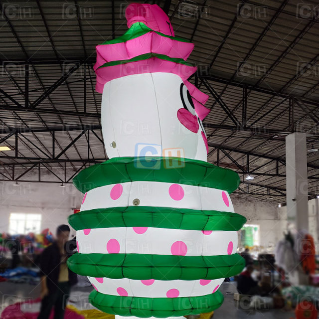 Inflatable Character Flower Mascot Model for Event Decoration