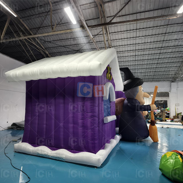 Inflatable Halloween Witch House