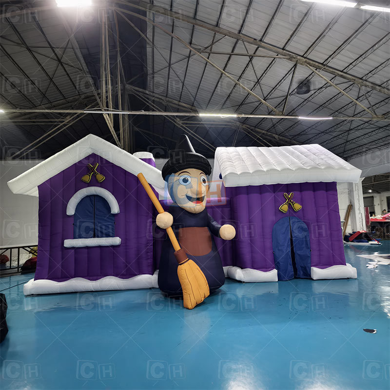 Inflatable Halloween Witch House