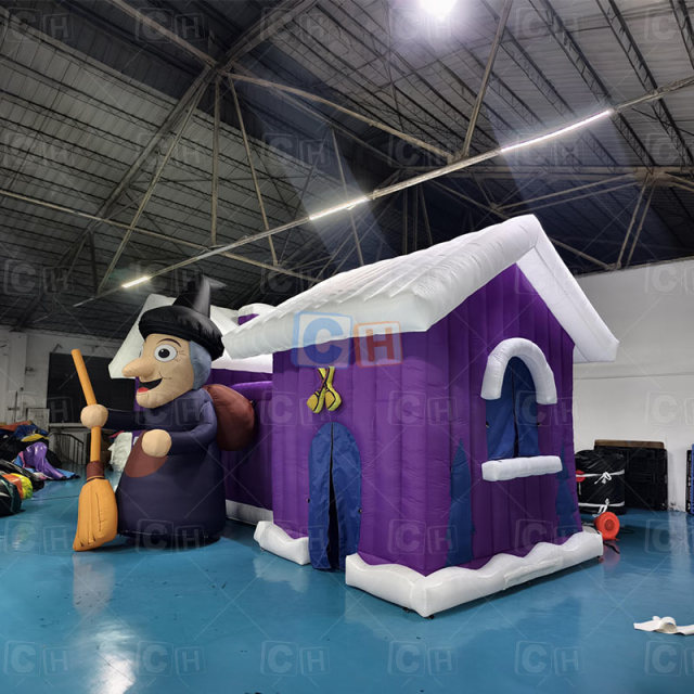 Inflatable Halloween Witch House