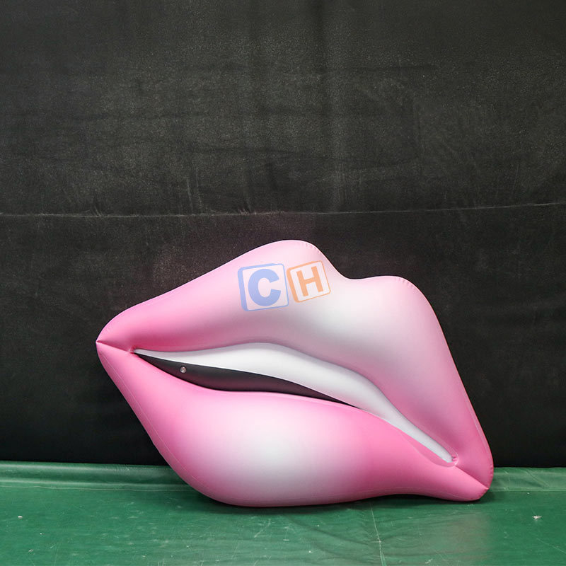 Custom Logo Inflatable Lips Balloon Decoration