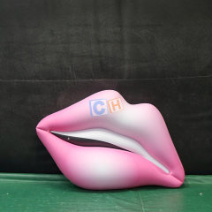 Custom Logo Inflatable Lips Balloon Decoration