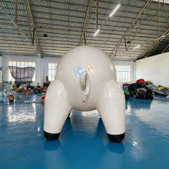 Giant Inflatable Balloon Advertising Flying Pig for Festival Decoration