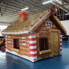 Inflatable Gingerbread Man House Tent Christmas House Decoration