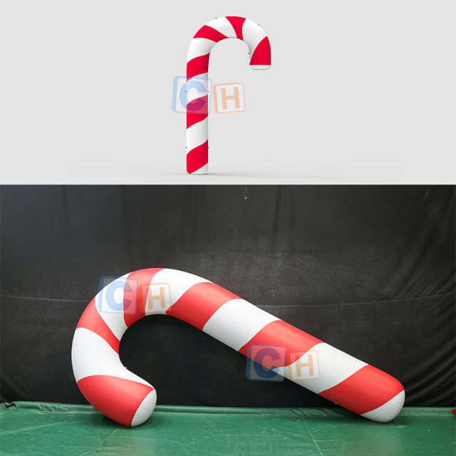 Inflatable Christmas Candy Cane Decoration