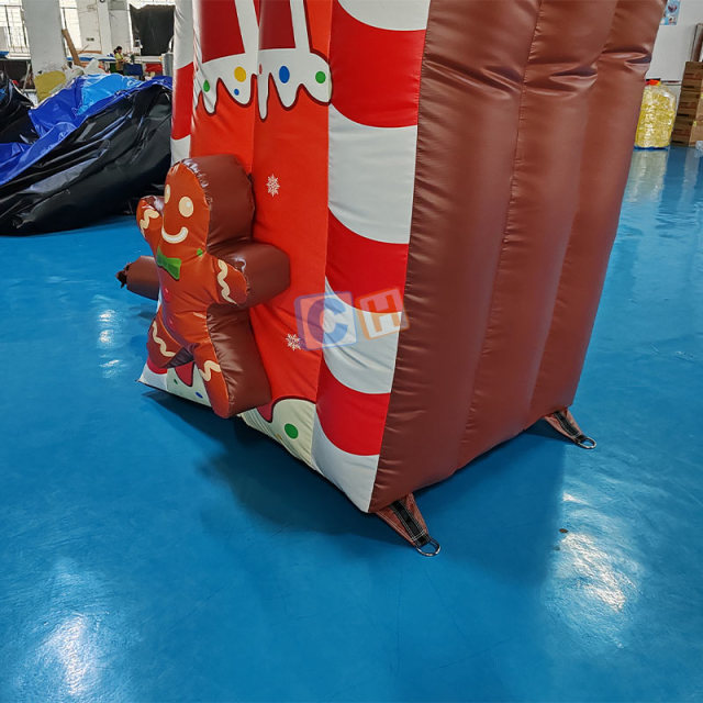 Inflatable Gingerbread Man Arch for Festival Events