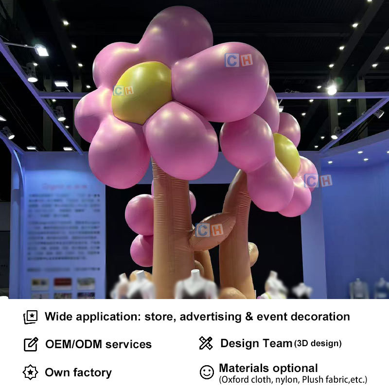 Custom Giant PVC Inflatable Flower Decoration